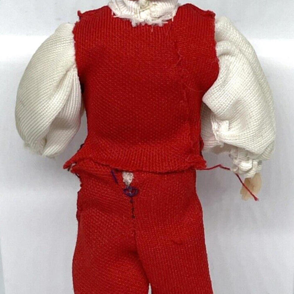 German Caco Dolls Dollhouse Family‎ of 4 Thread Wrapped Vintage - Picture 7 of 9